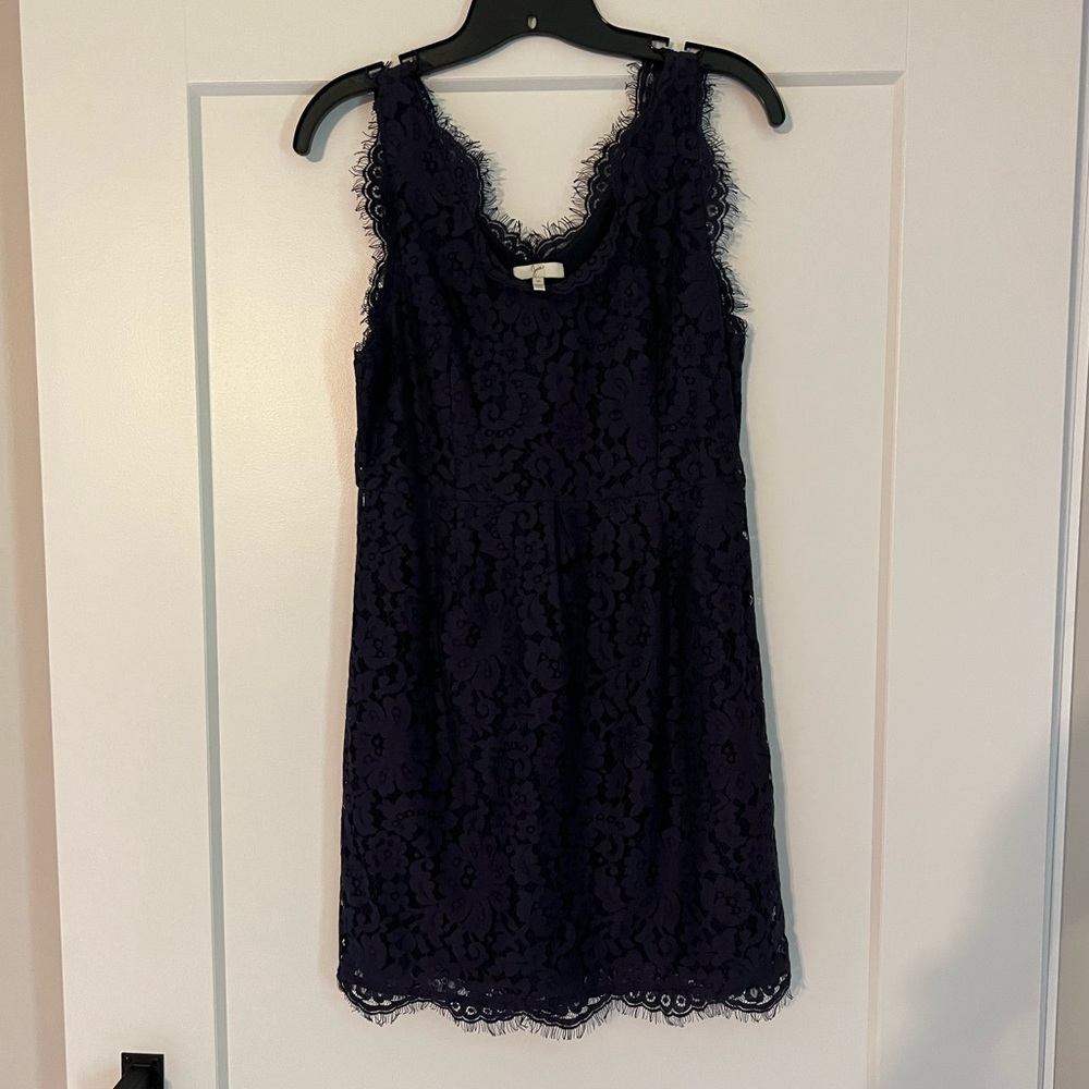 Joie Navy lace dress